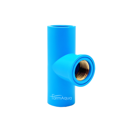 PVC Brass Faucet Tee