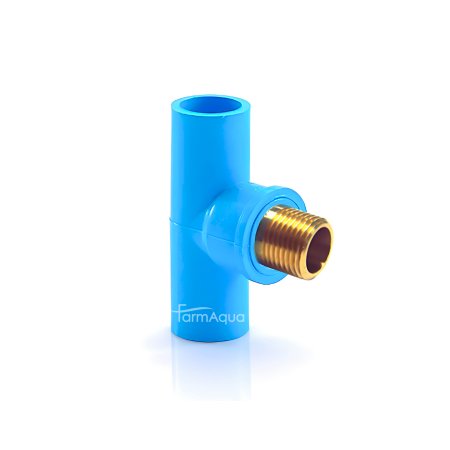 PVC Brass Valve Tee
