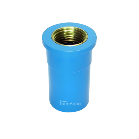 PVC Faucet Socket  with Brass